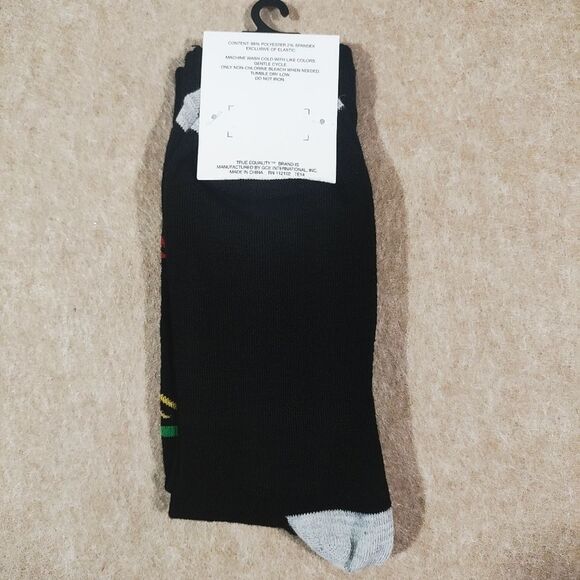 Tru Equality Black History Crew Socks -J - Picture 2 of 3